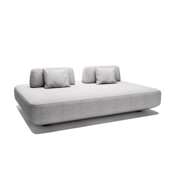 Прямой диван-кровать Avanti Серебристый 210x160 см. - Изображение 1
