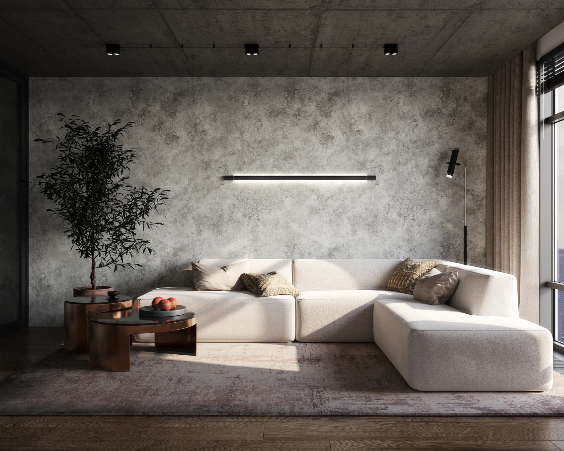 Модель на усиленном основании