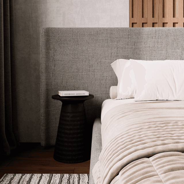 Кровать двуспальная Elysium Grand 2 с высоким широким изголовьем и подъемным механизмом. - Изображение -1